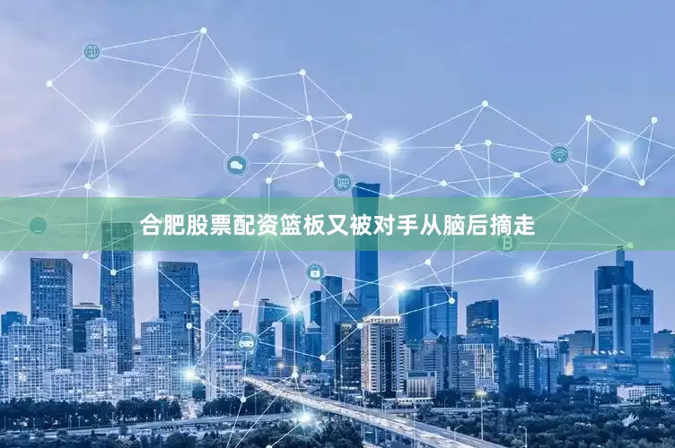 合肥股票配资篮板又被对手从脑后摘走